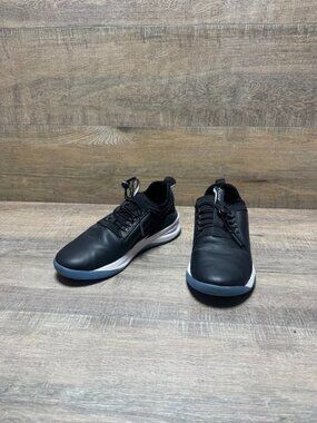 Clove Night Shift Black Leather Nursing Shoes Women's Size 7